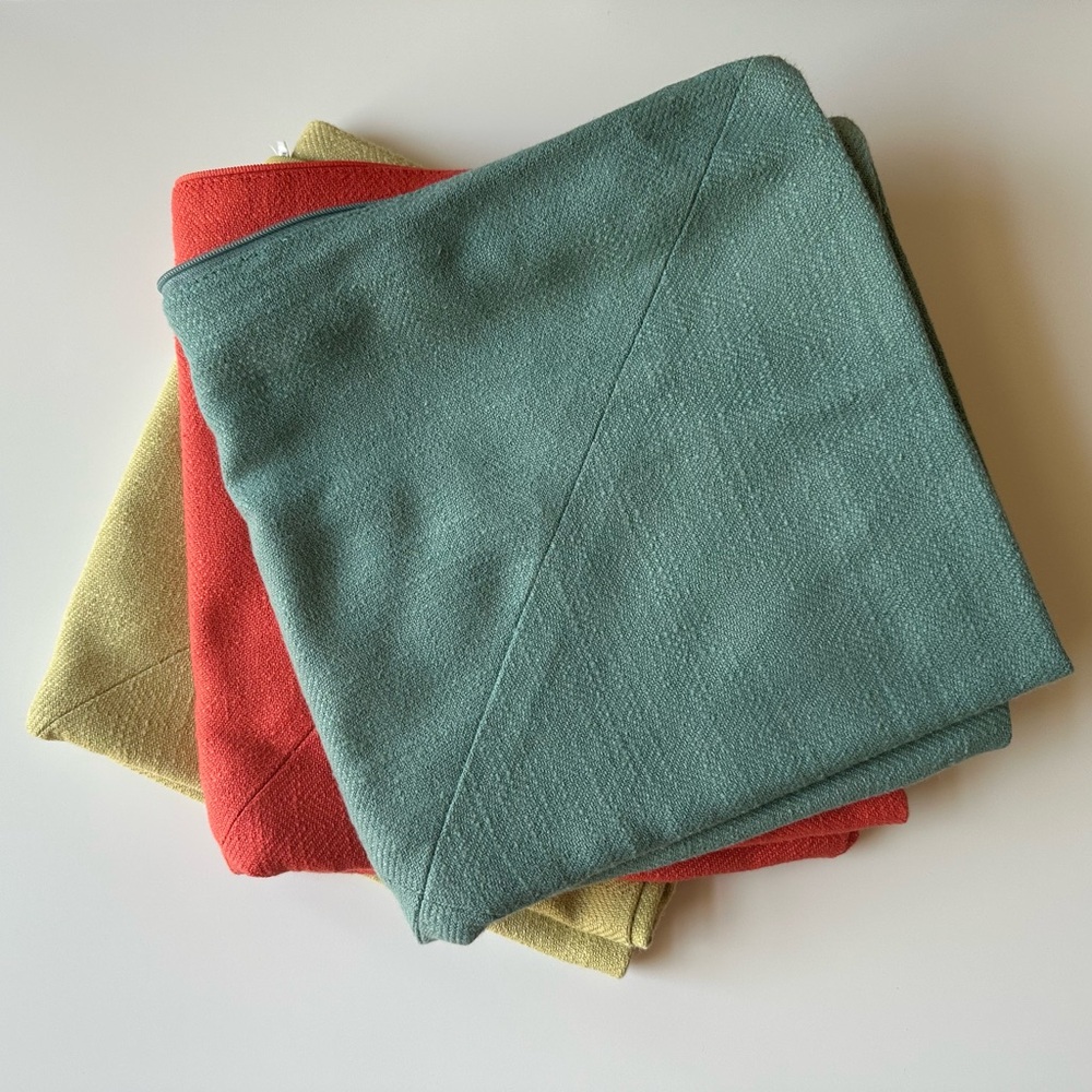 World Market Throw Pillow Covers - Set of three 20x20